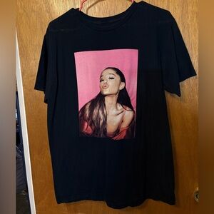 Ariana Grande Black 'Dangerous Woman Tour' Back Graphic Tee